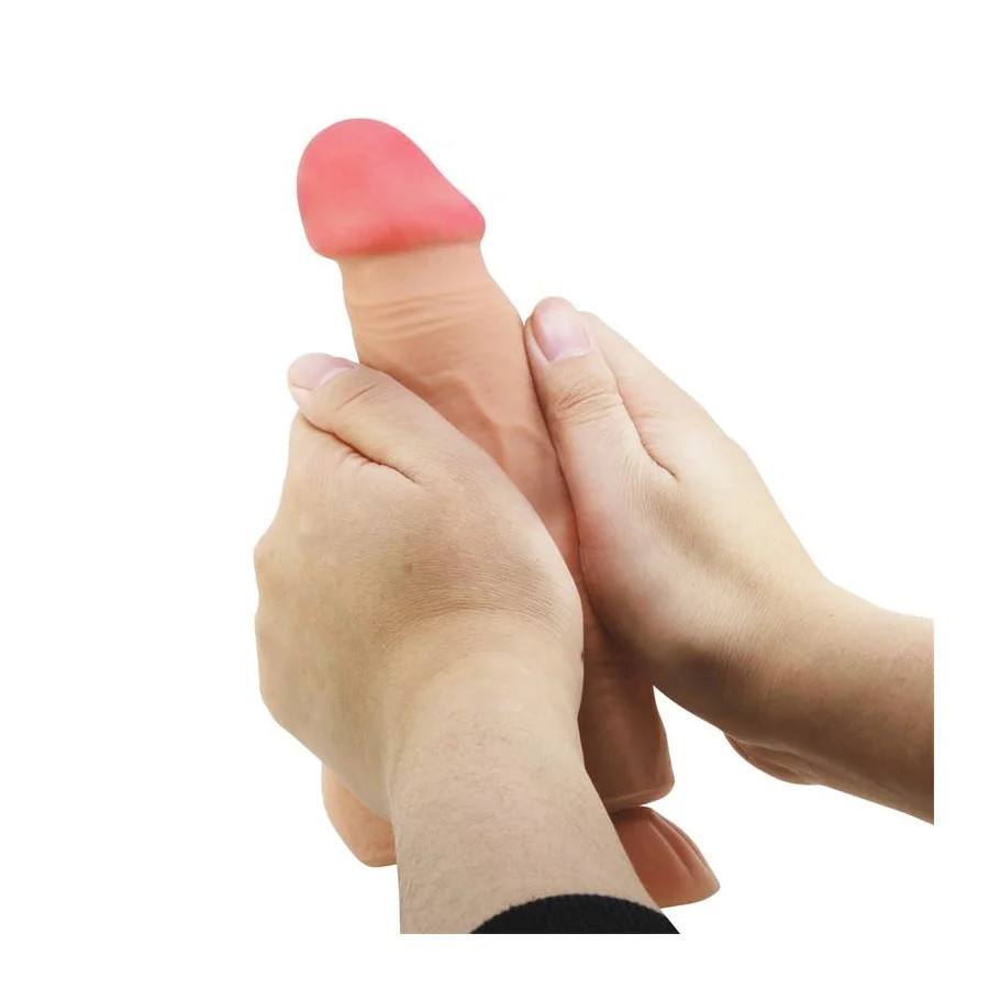 Dildo Realista Piel Deslizante Retractil 218 cm