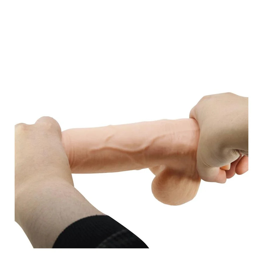 Dildo Realista Piel Deslizante Retractil 218 cm