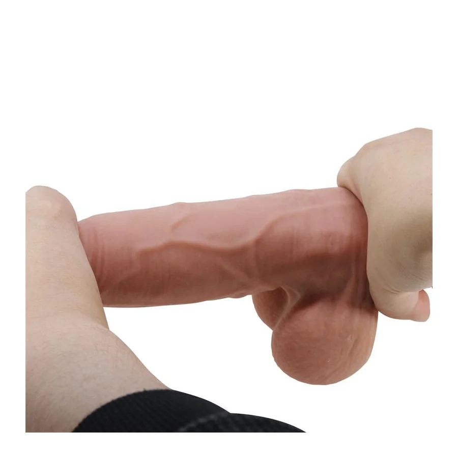 Dildo Realista Piel Deslizante Retractil 218 cm