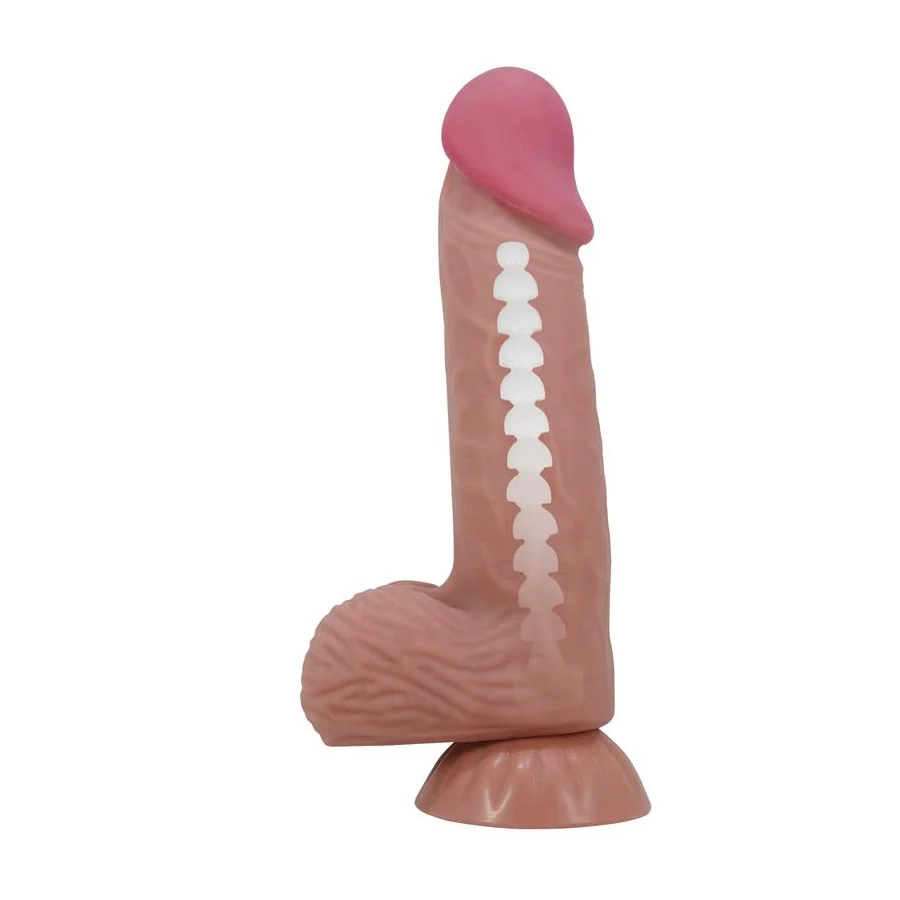 Dildo Realista Piel Deslizante Retractil 206 cm Dildo Realista Piel Deslizante Retractil 206 cm