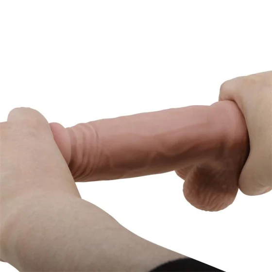 Dildo Realista con Piel Deslizante Retractil 194 cm