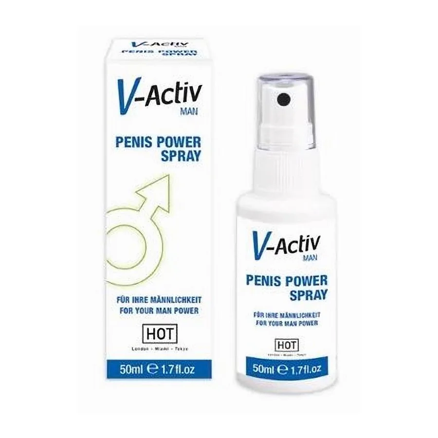 Hot V Activ Penis Power Spray para el Pene 50 ml Hot V Activ Penis Power Spray para el Pene 50 ml