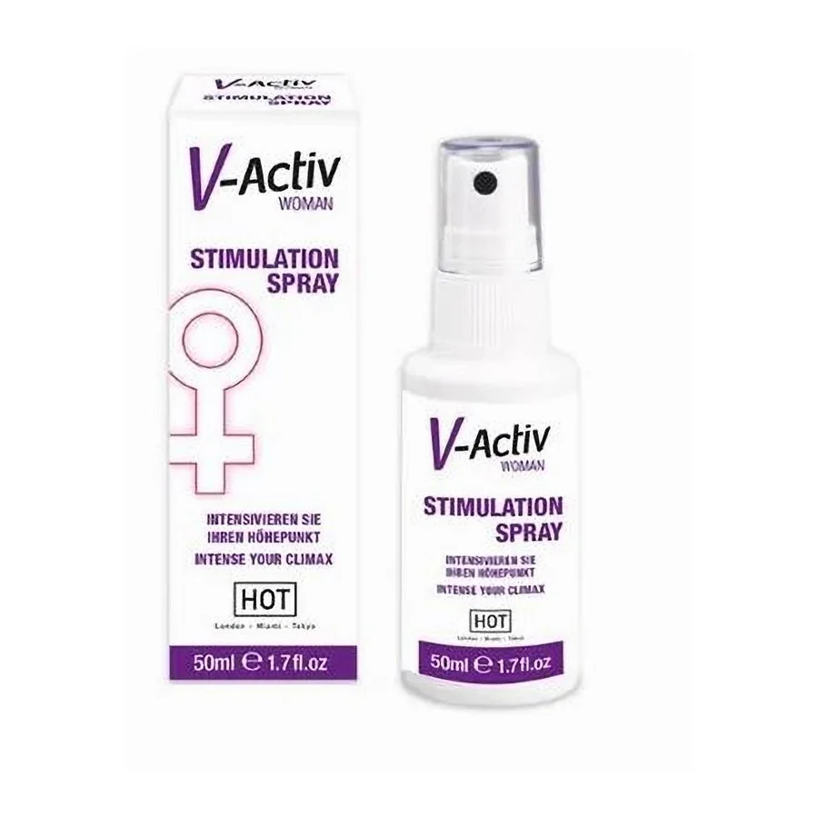 Hot V Activ Stimulation Spray Estimulante Femenino 50 ml Hot V Activ Stimulation Spray Estimulante Femenino 50 ml
