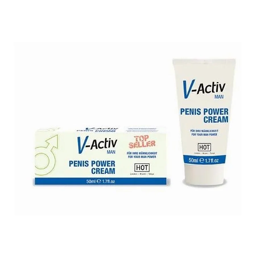 Hot V Activ Penis Power Crema Potenciadora para Hombre 50 ml Hot V Activ Penis Power Crema Potenciadora para Hombre 50 ml