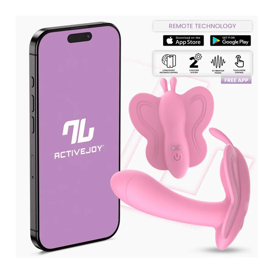Wingy Estimulador Mariposa con APP Rosa Wingy Estimulador Mariposa con APP Rosa