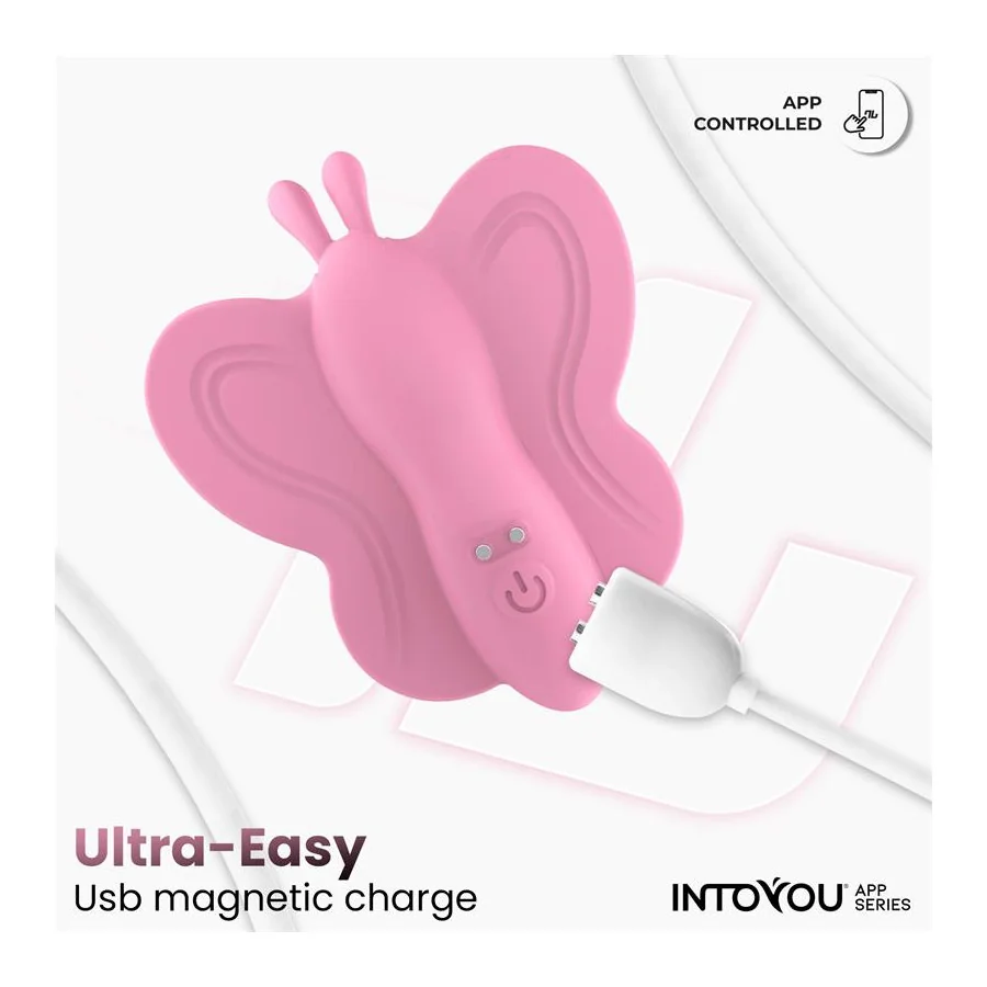 Wingy Estimulador Mariposa con APP Rosa