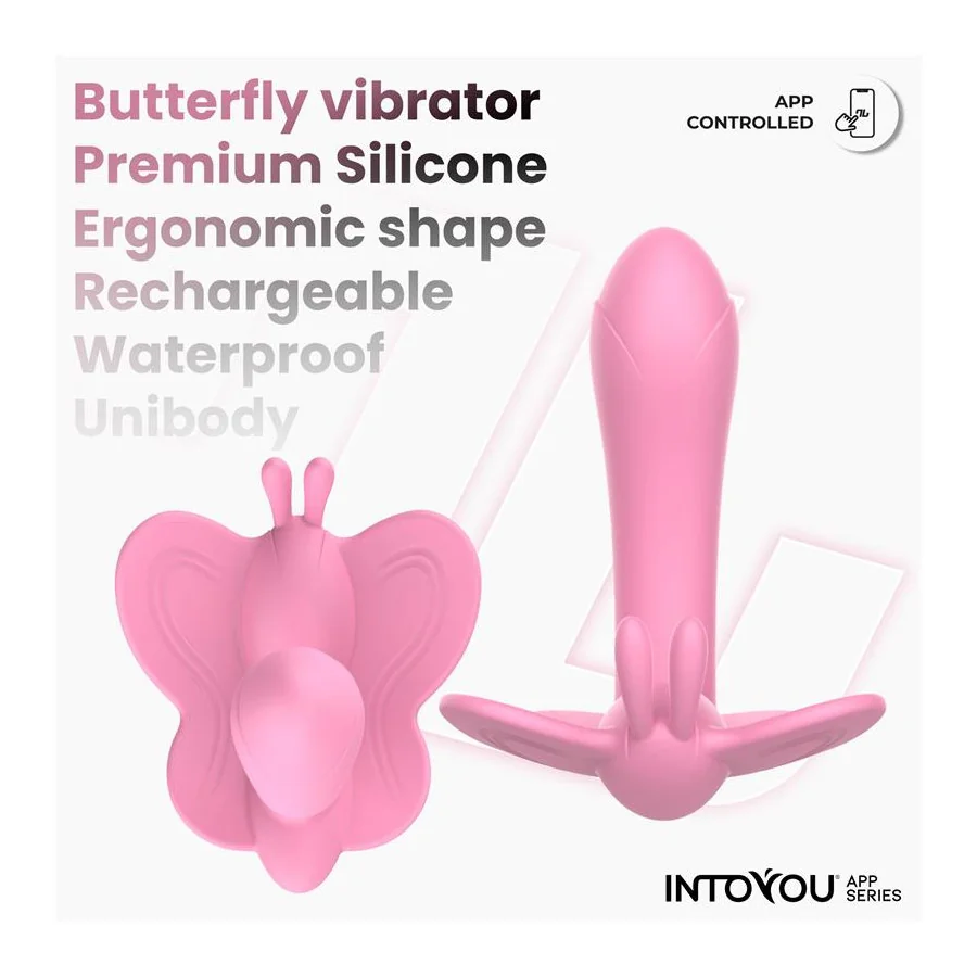 Wingy Estimulador Mariposa con APP Rosa