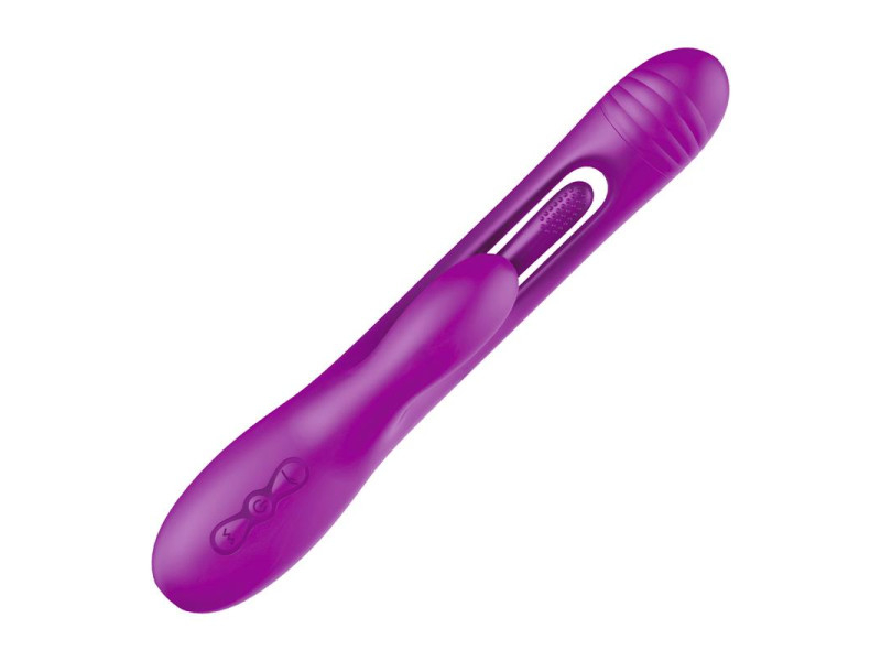Priya Vibrador con Lengua con Movimiento Flipping