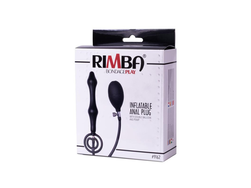 Plug Anal Inflable con Doble Bomba