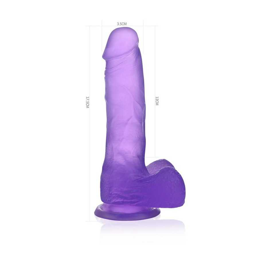 Dildo Jelly Studs 7 Purpura