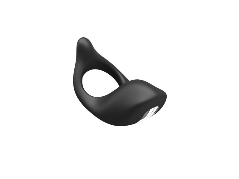 Anillo Vibrador Gemma USB Silicona Negro