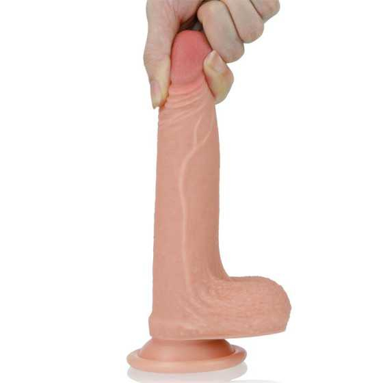 Dildo Nature 7 Silicona Liquida Natural