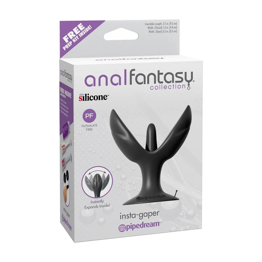 Plug Anal Insta Gaper Negro
