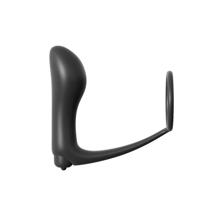Plug Anal con Vibracion Negro