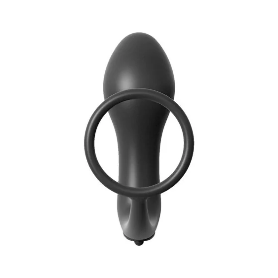 Plug Anal con Vibracion Negro