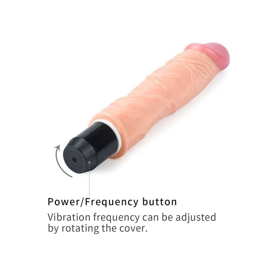 Dildo Flexi 95 con Vibracion Natural