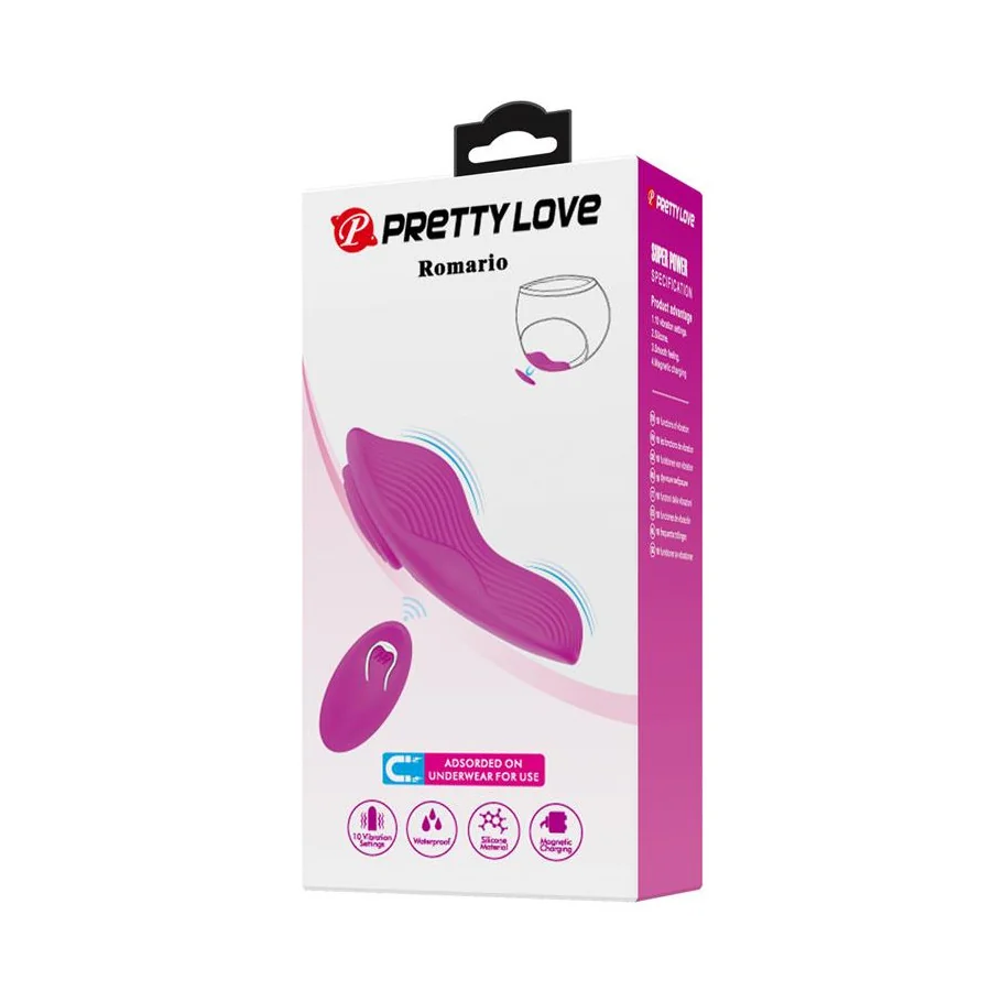 Romario Vibrador para Braguita Control Remoto