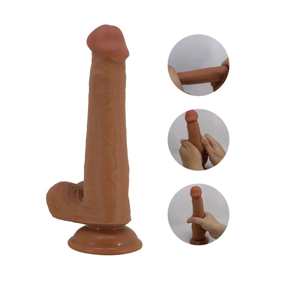 Tallen Dildo con Piel Deslizante Retractil 22 cm