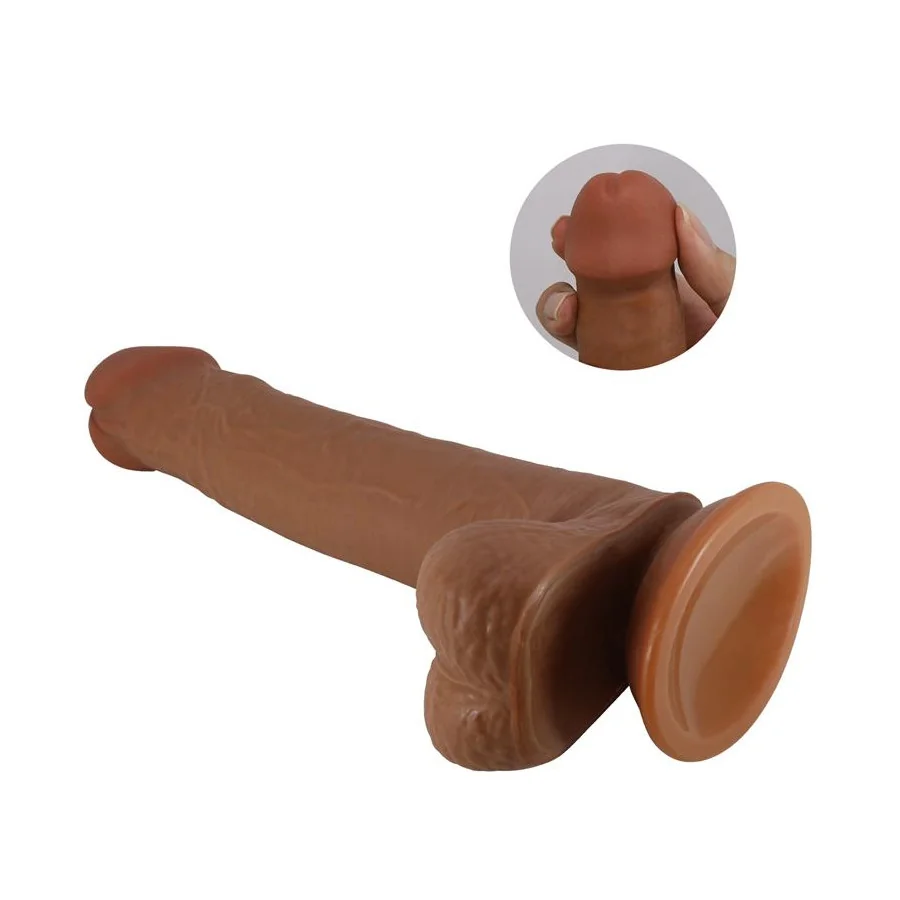 Tallen Dildo con Piel Deslizante Retractil 22 cm