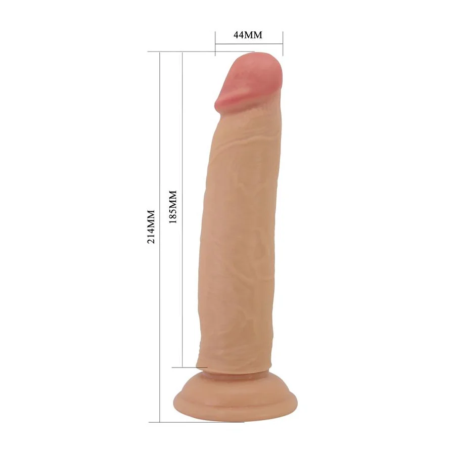 Keon Dildo con Piel Deslizante Retractil 21 cm