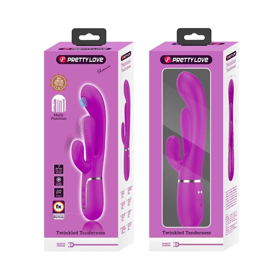 Shania Vibrador con Lengua y Thumping