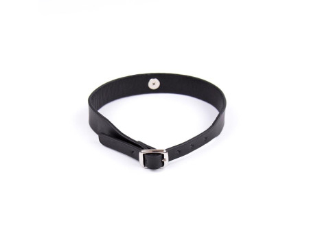 Collar con Cascabel Ajustable 43 cm Negro