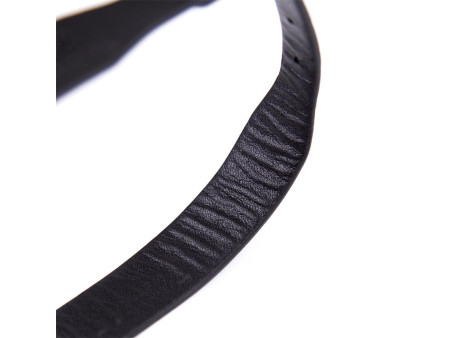 Collar con Cascabel Ajustable 43 cm Negro