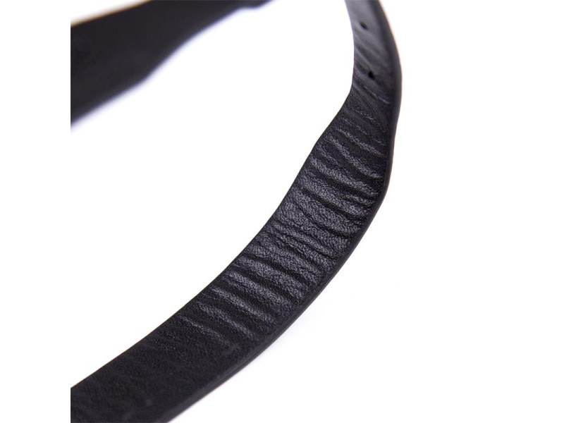 Collar con Cascabel Ajustable 43 cm Negro