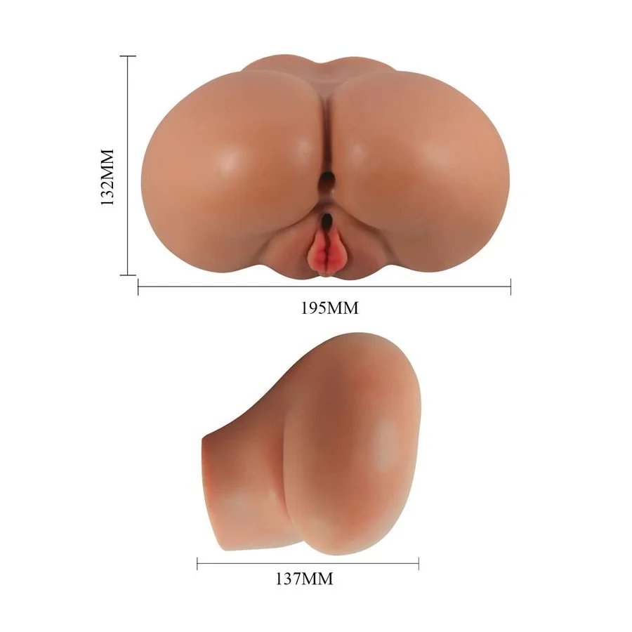 Luna Masturbador con Vibracion Vagina y Ano