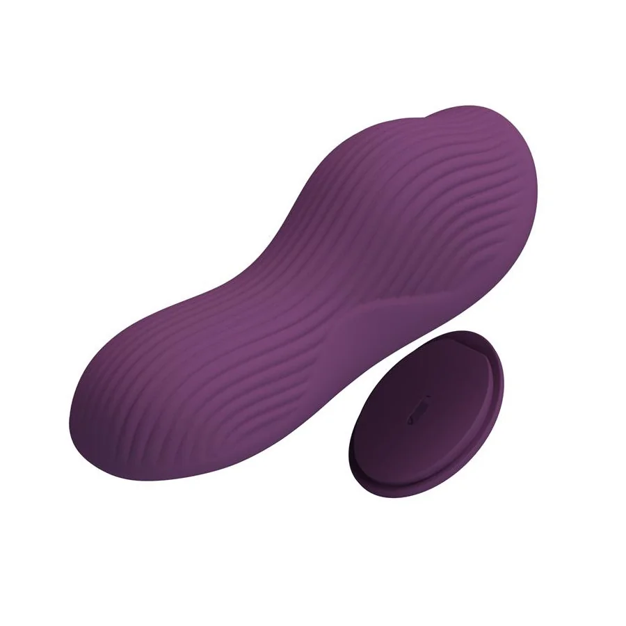 Mane Vibrador de Braguita con App Purpura