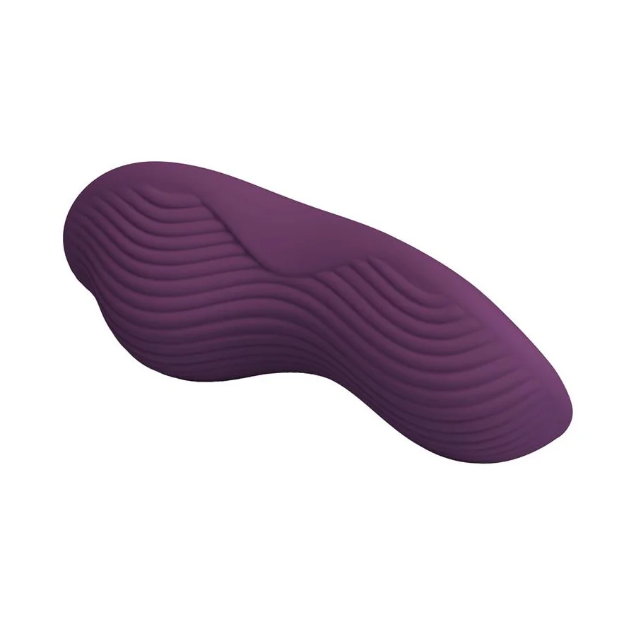 Mane Vibrador de Braguita con App Purpura