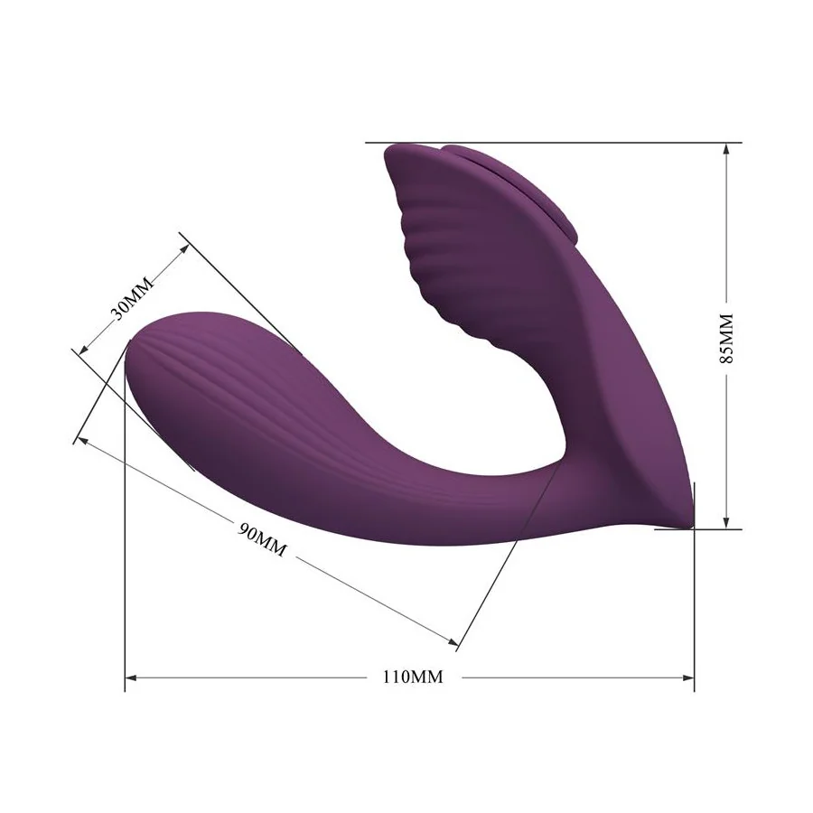 Franz Vibrador con Estimulador de Braguita y APP