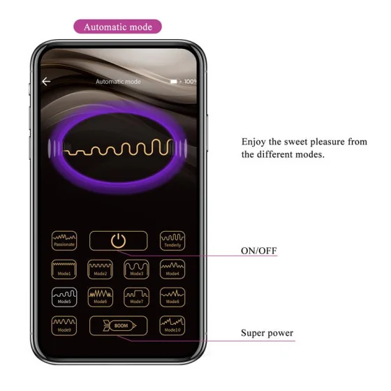 Franz Vibrador con Estimulador de Braguita y APP