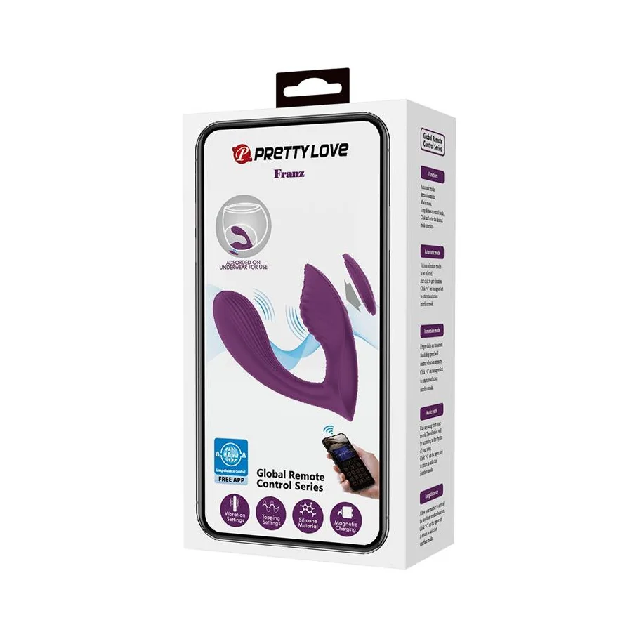 Franz Vibrador con Estimulador de Braguita y APP