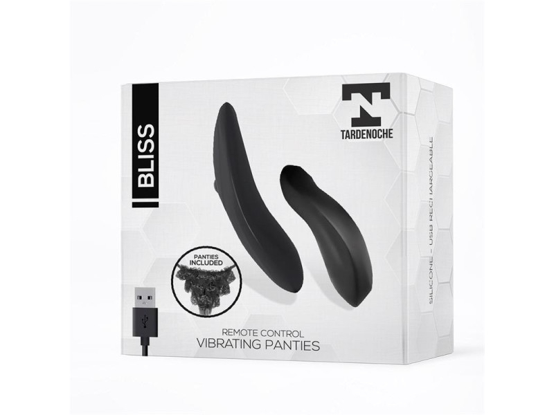 Bliss Estimulador de Braguita con Control Remoto USB Silicona