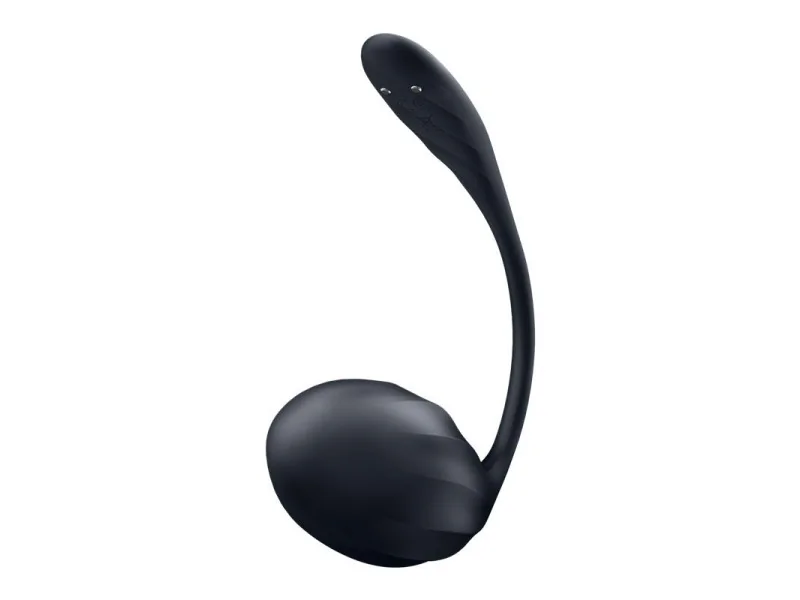 Ribbed Petal Vibrador de Braguita APP Negro