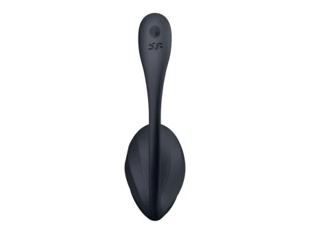 Ribbed Petal Vibrador de Braguita APP Negro