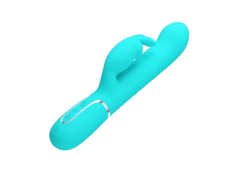 Coale Vibrador con Bolas Rotatorias y Up and Down USB