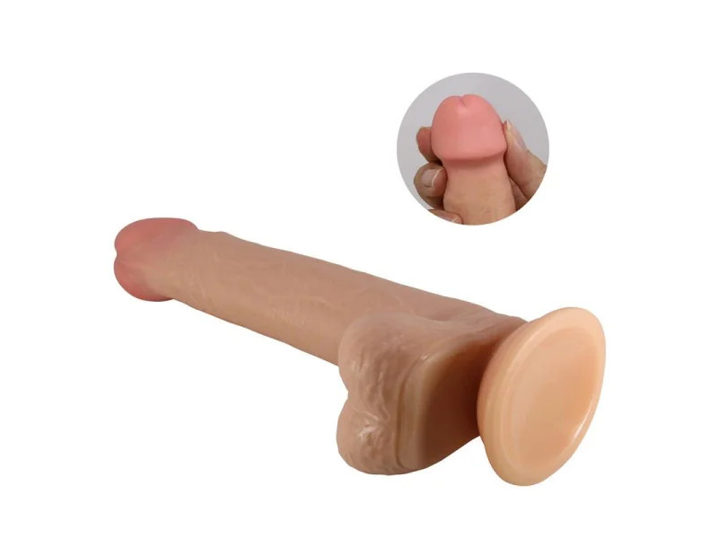 Tallen Dildo con Piel Deslizante Retractil 22 cm