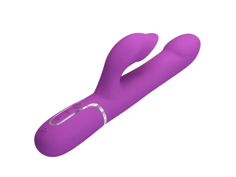 Zalin Vibrador con Bolas Rotatorias y Lengua