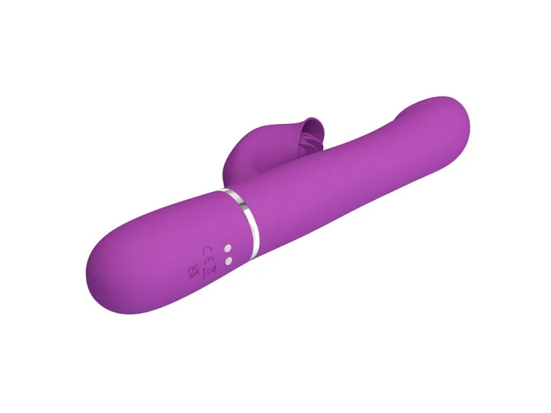 Zalin Vibrador con Bolas Rotatorias y Lengua