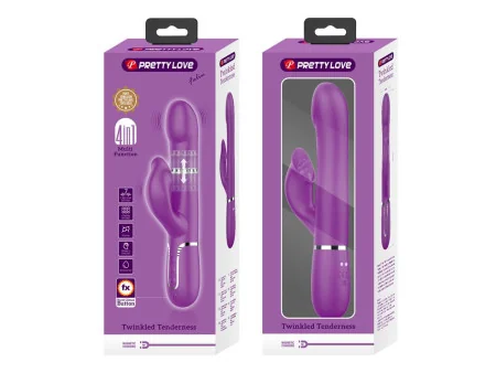Zalin Vibrador con Bolas Rotatorias y Lengua