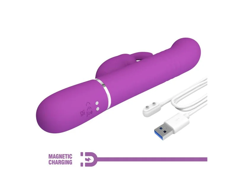 Coale Vibrador con Bolas Rotatorias y Up and Down