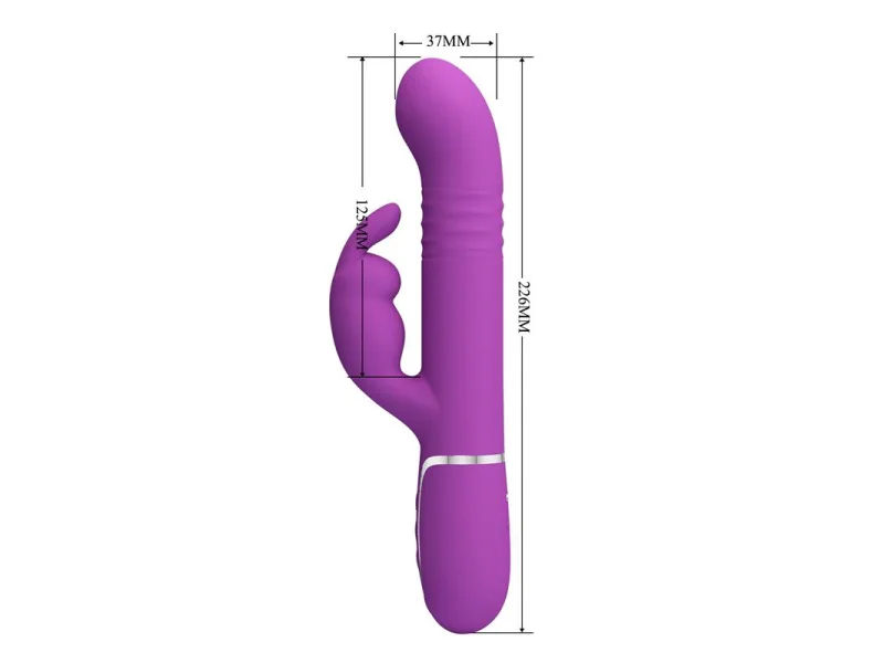 Coale Vibrador con Bolas Rotatorias y Up and Down