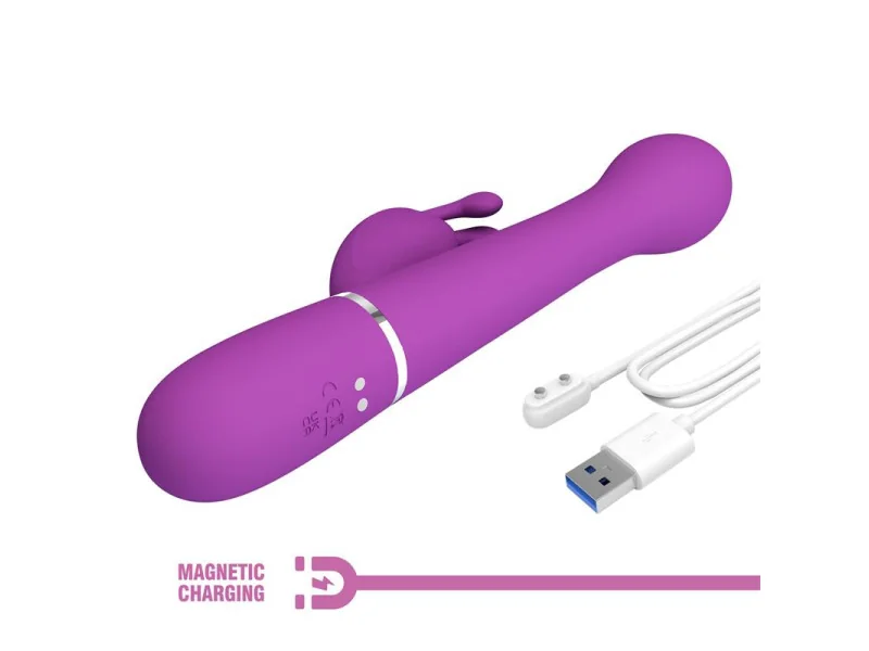Dejon Vibrador con Thrusting y Rotacion Twinkled