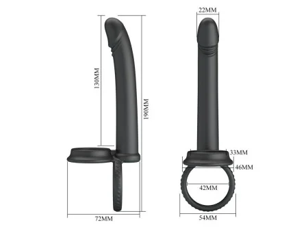 Moses Plug Anal con Anillo para el Pene