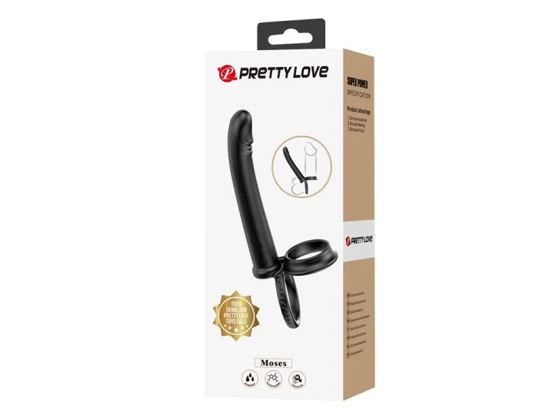 Moses Plug Anal con Anillo para el Pene