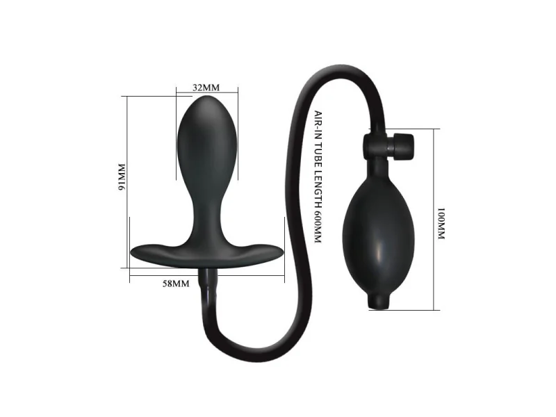 Plug Anal con Funcion de Inflado