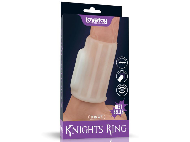 Funda para el Pene con Vibracion Ridge Knights