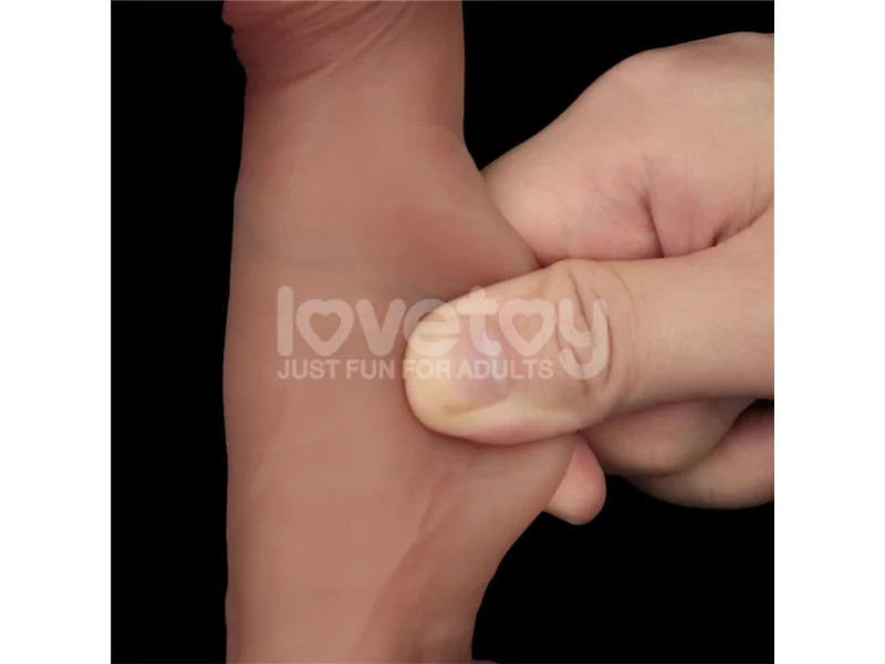 Sliding Pro Dildo Piel Deslizante Retractil Dual Layer 75